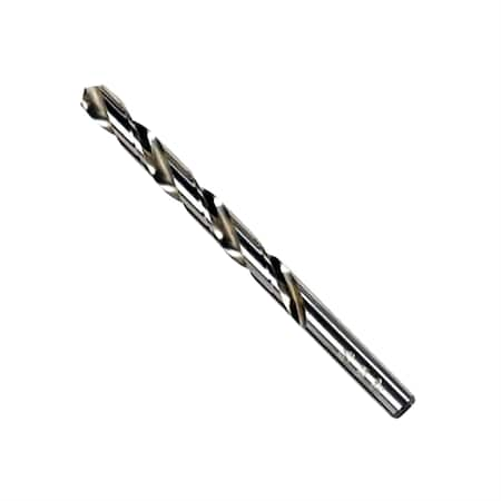 General Purpose High Speed Steel Fractional Straight Shank Jobber Length Drill Bit - 7/64